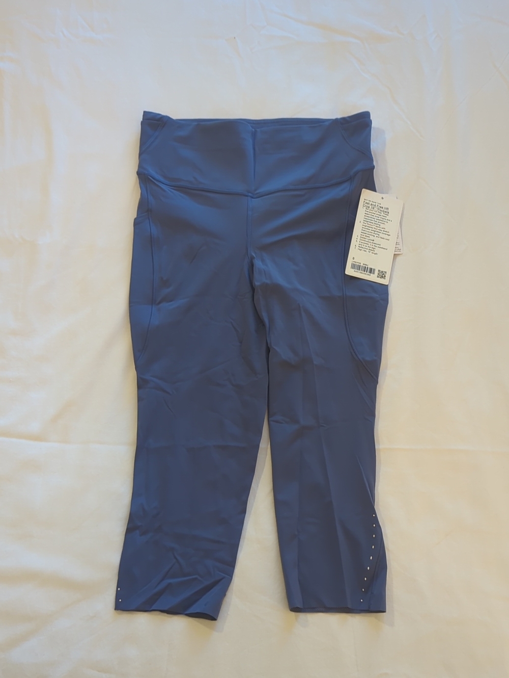 Lululemon Fast And Free High-rise Crop With Pockets NWT